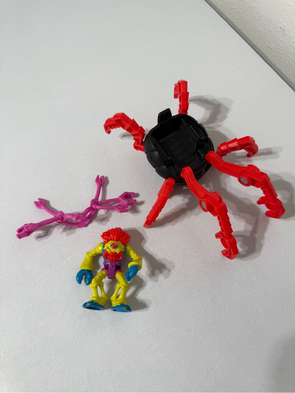 Fisher Price Imaginext Explorer Outer Space Alien Man Ion Crab Vehicle + Gear